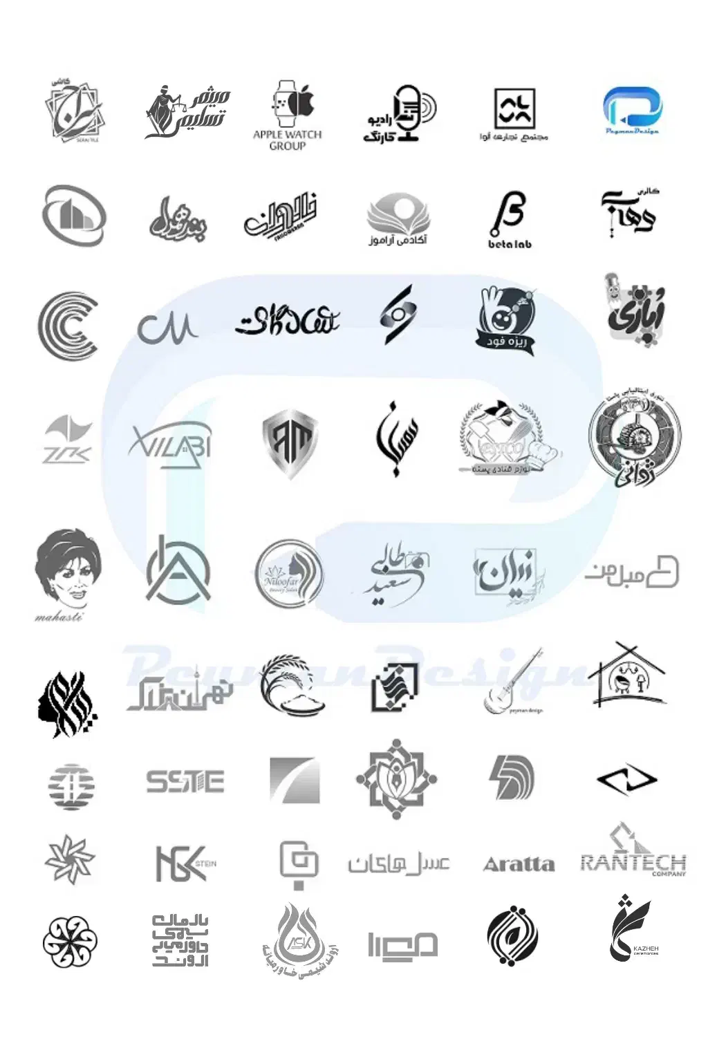 طراحی لوگو (آرم) / طراح لوگوتایپ|خدمات رایانه‌ای و موبایل|تهران, شیخ هادی|دیوار