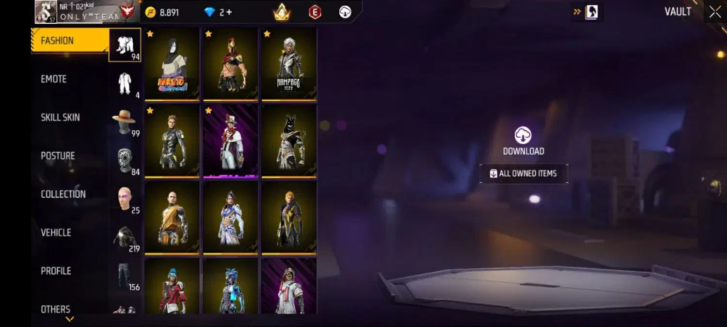 اکانت فری فایر فول|کنسول، بازی ویدئویی و آنلاین|یاسوج, |دیوار