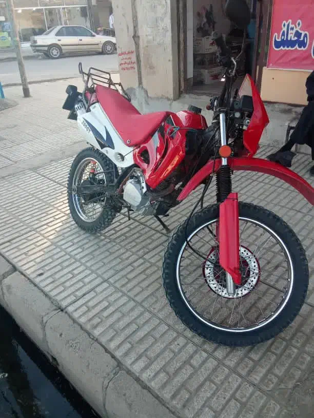 موتور تریل 200|موتورسیکلت|گهواره, |دیوار