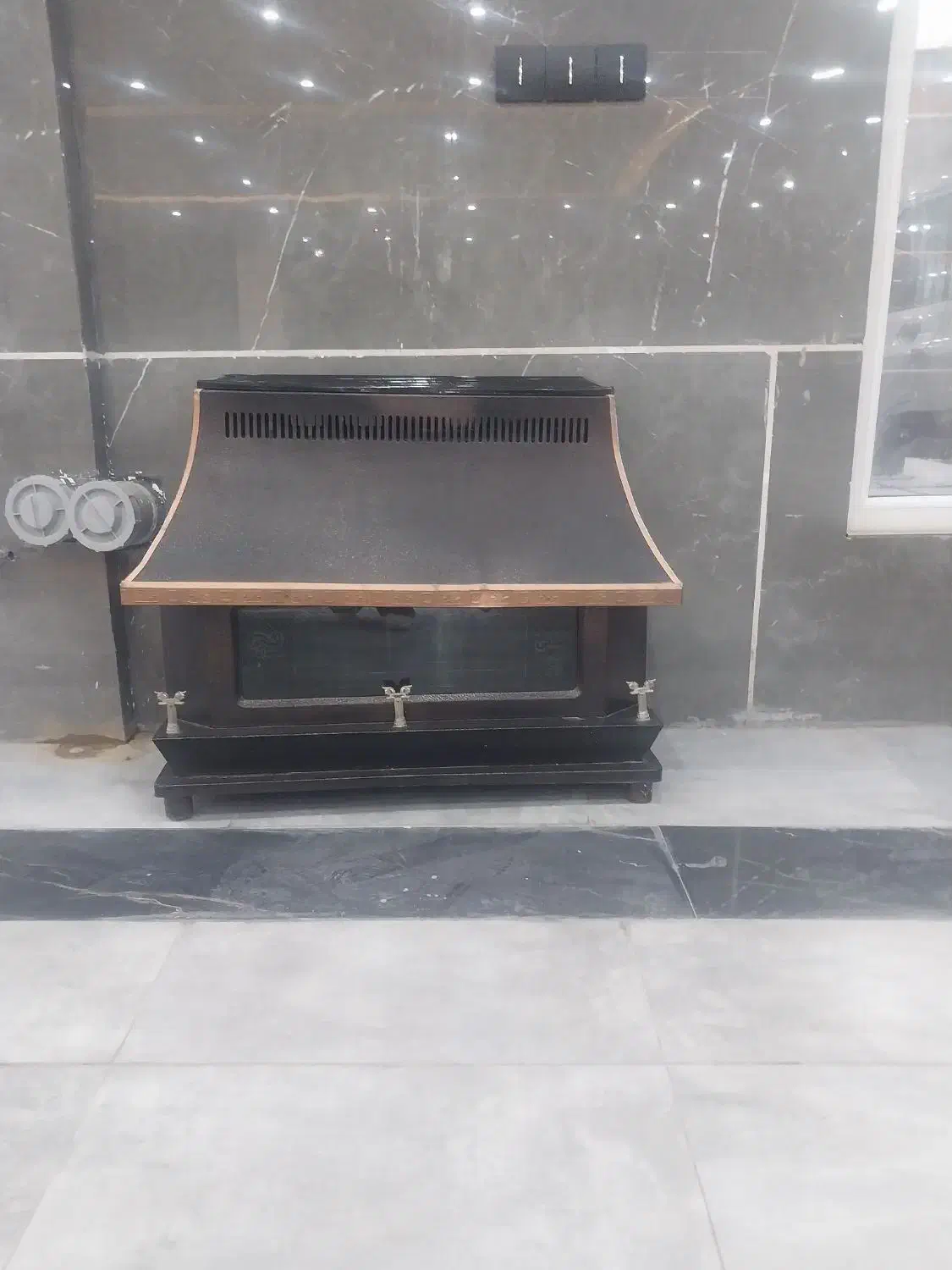 بخاری|بخاری، هیتر، شومینه|ازنا, |دیوار