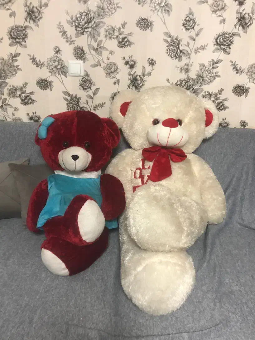 دو عدد عروسک خرسی|اسباببازی بچه|رشت, کوی مهر|دیوار