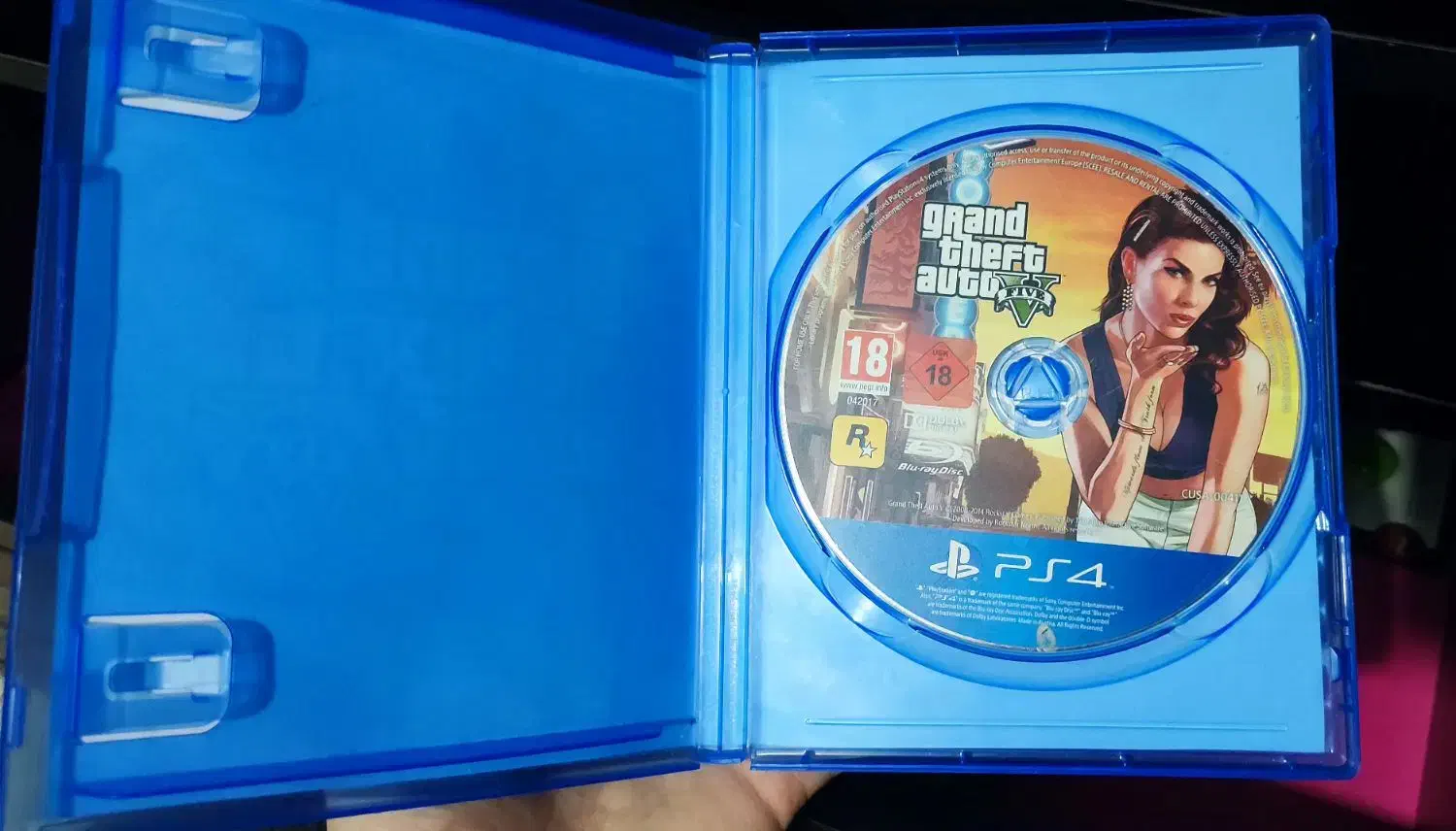 دیسک بازی جی تی ای وی پلیاستیشن ۴ GTA V PS4 Disk|کنسول، بازی ویدئویی و آنلاین|مشهد, اقبال|دیوار