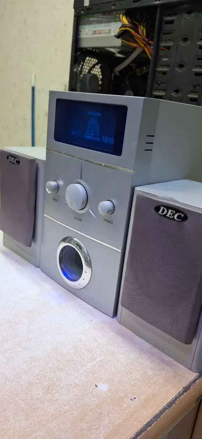 اسپیکر ۳ تیکه کامپیوتر برند Dec|سیستم صوتی خانگی|زاهدان, |دیوار