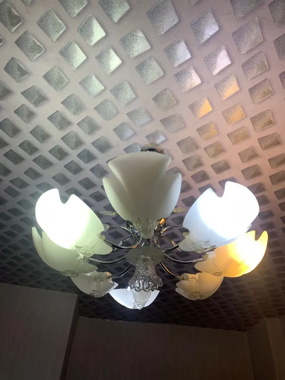 لوستر هشت شاخه|لوستر و چراغ آویز|اردبیل, |دیوار