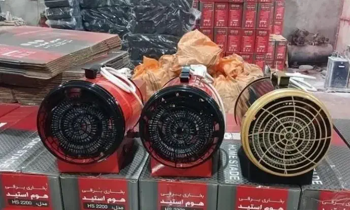 بخاری هیتر فن هیتر برقی جت فن ۳ کیلو وات حلزونی|بخاری، هیتر، شومینه|تهران, جیحون|دیوار