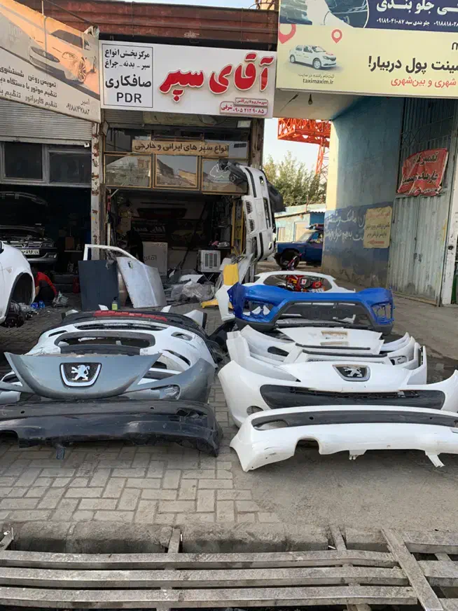کاپوت پارس سفید (تموم مدل ماشین سپر)|قطعات یدکی و لوازم جانبی|همدان, |دیوار