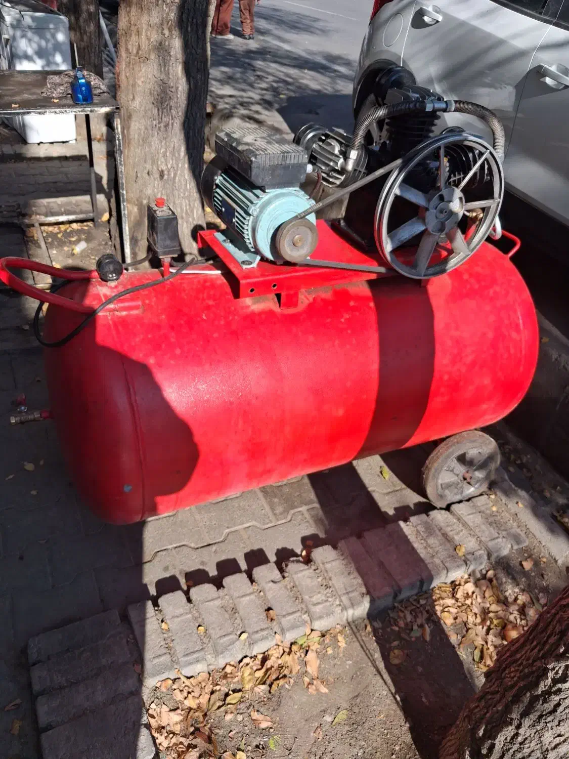 پمپ باد ۳۵۰ لیتری|ابزارآلات|مرند, |دیوار