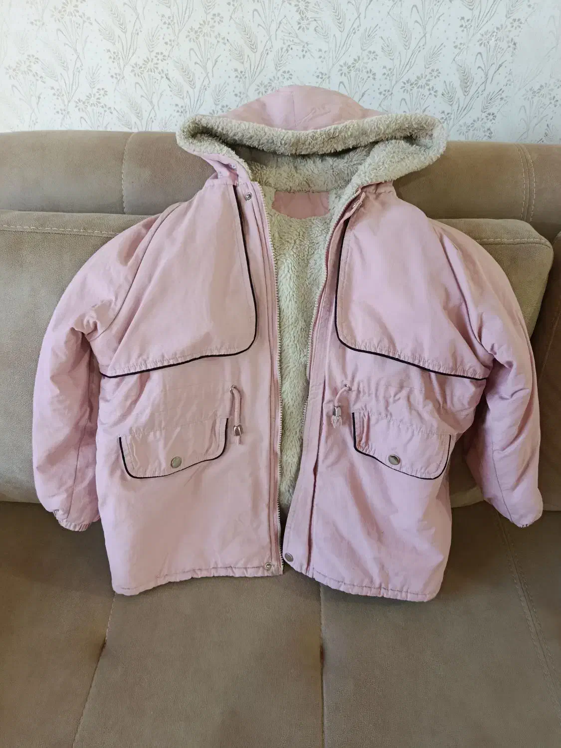 کاپشن دخترانه|کفش و لباس بچه|رفسنجان, |دیوار