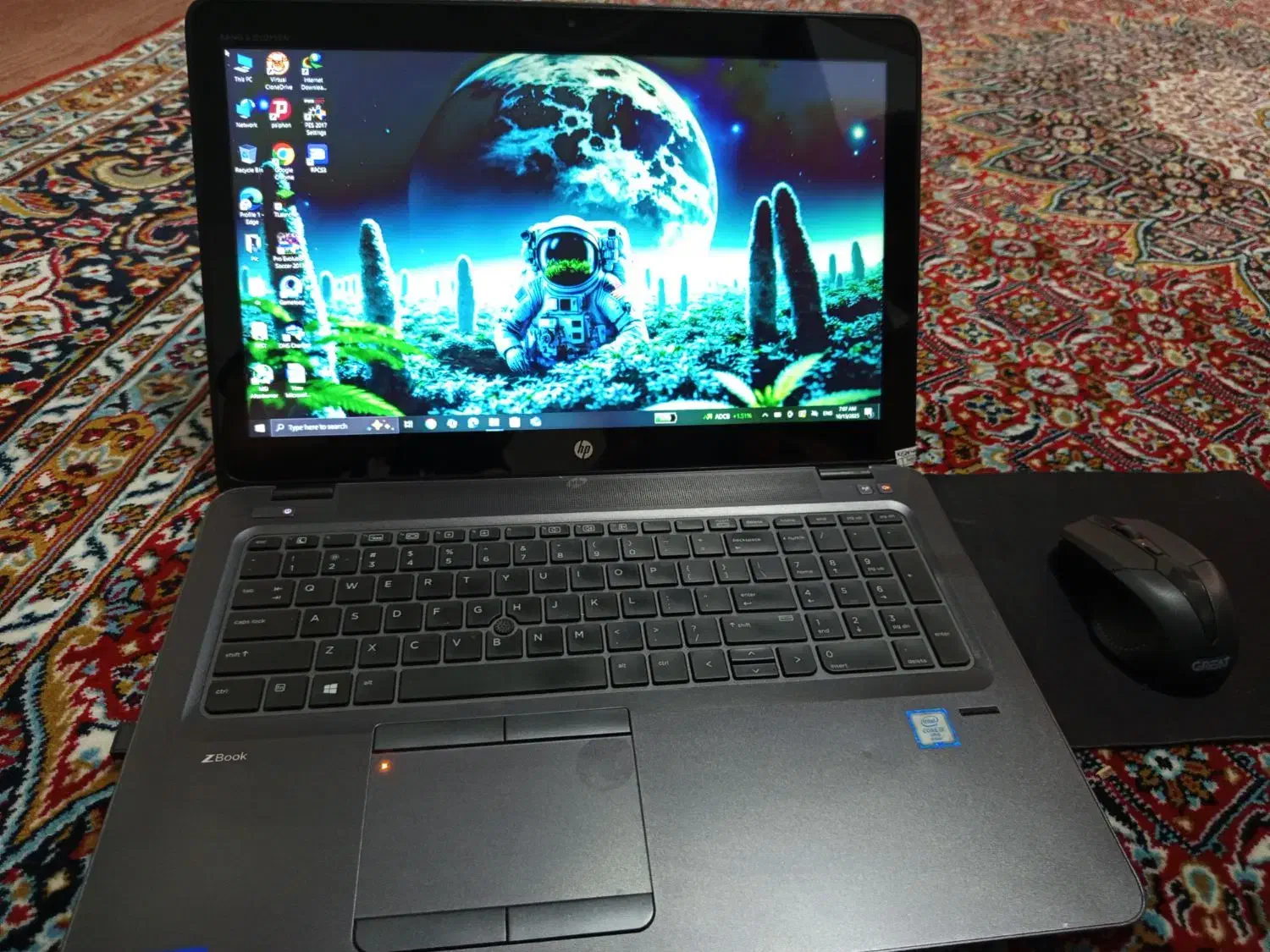 لپ تاپ hp zbook g3 core i7|رایانه همراه|پارس‌آباد, |دیوار