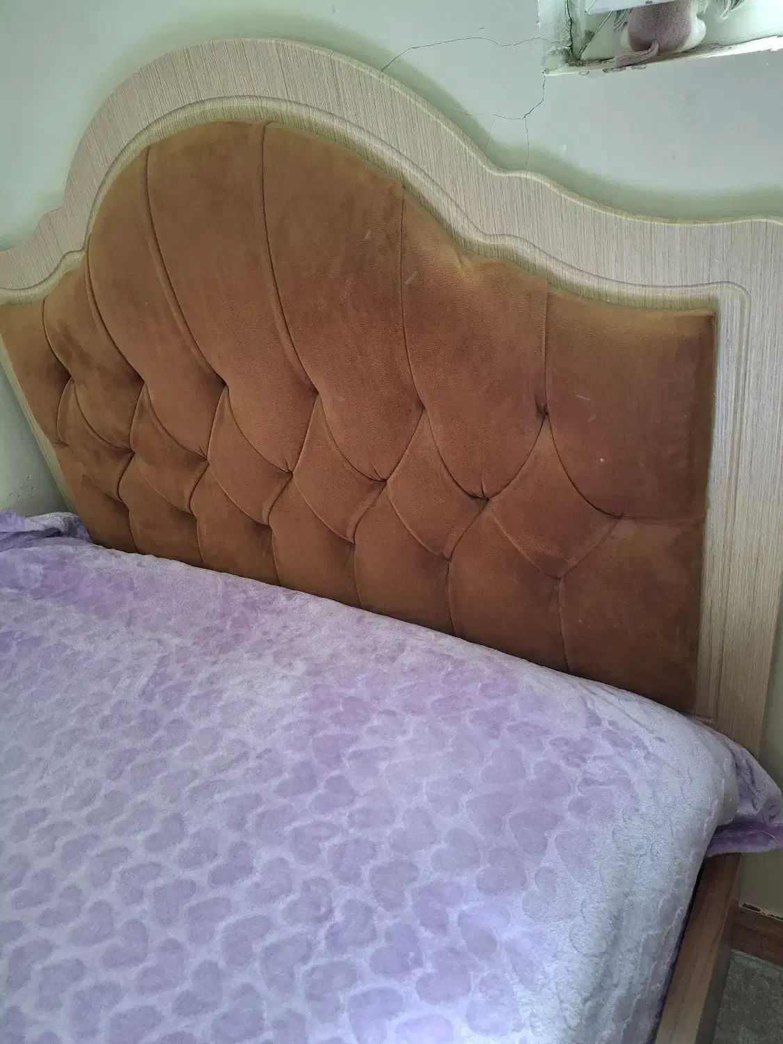 تخت خواب یک نفره|تخت و سرویس خواب|تهران, والفجر (افسریه)|دیوار