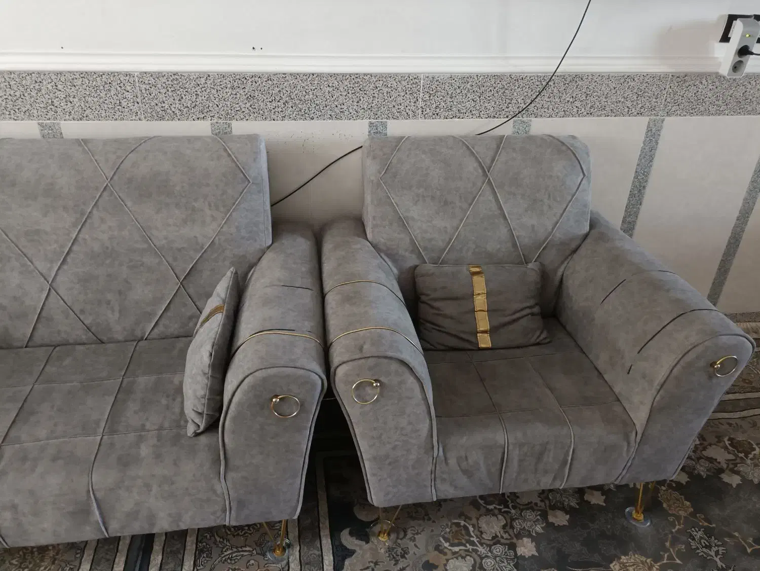 مبل|مبلمان خانگی و میز عسلی|همدان, |دیوار