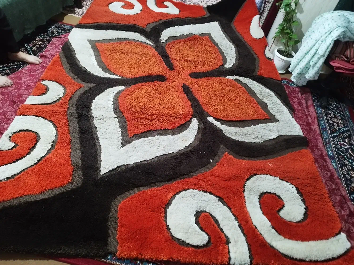 پلاژ موکت ضخیم|گلیم، جاجیم، گبه|اقبالیه, |دیوار