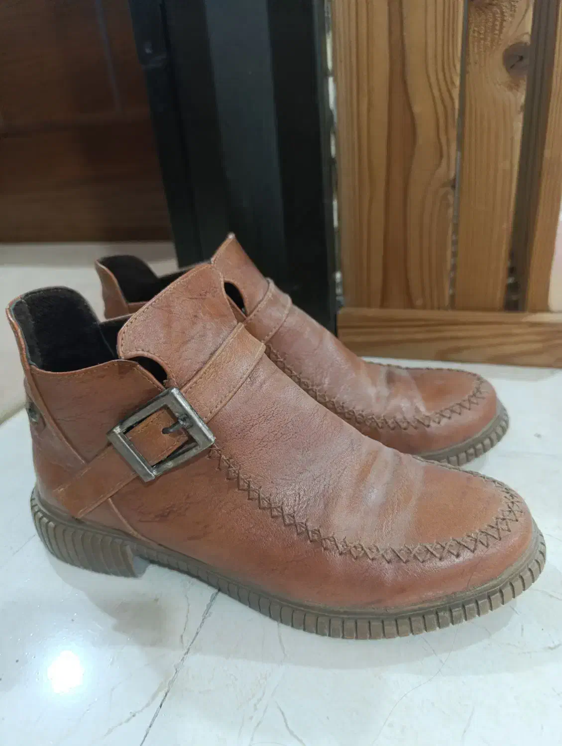 نیم بوت زنانه شیک و سالم|کیف، کفش، کمربند|پاکدشت, پاکدشت (مامازند)|دیوار