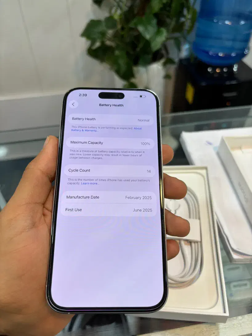 iPhone 16 Pro Max White Titanium|موبایل|کرج, گوهردشت|دیوار