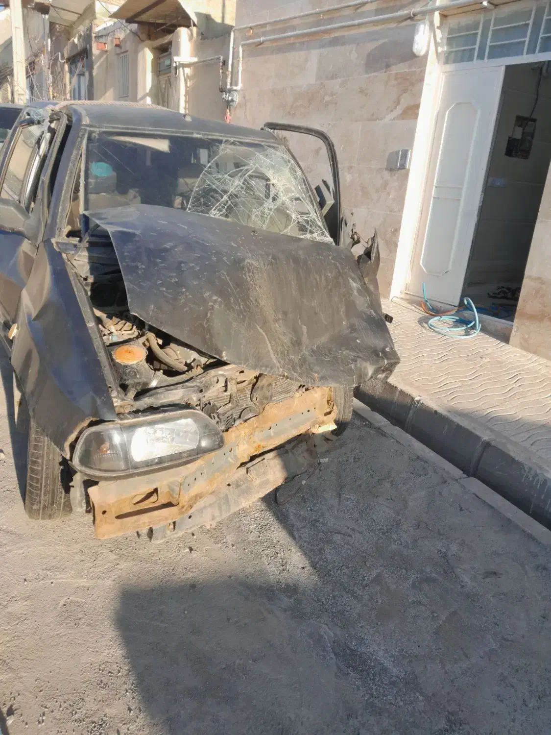 پراید مدل ۸۸ دوگانه کارخانه تصادفی|خودرو سواری و وانت|زنجان, |دیوار