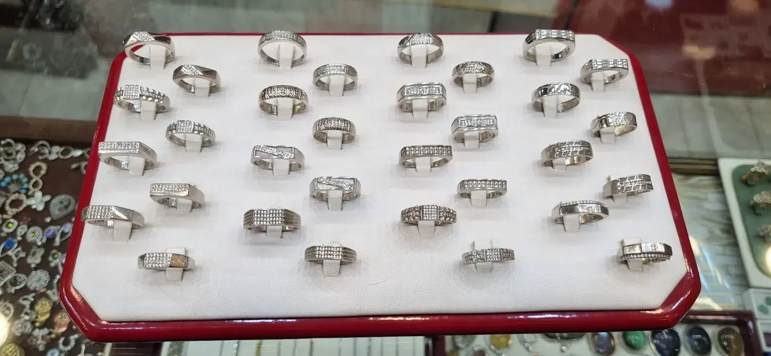 حلقه ست نقره|جواهرات|اراک, |دیوار