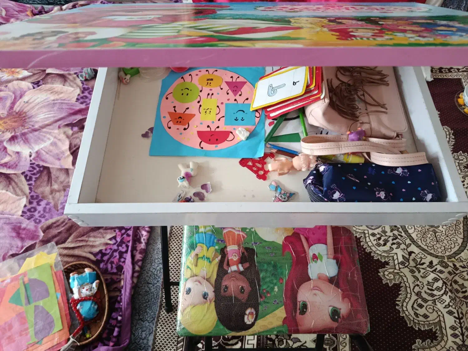 میز تحریر دخترانه|میز تحریر و کامپیوتر|اردبیل, |دیوار