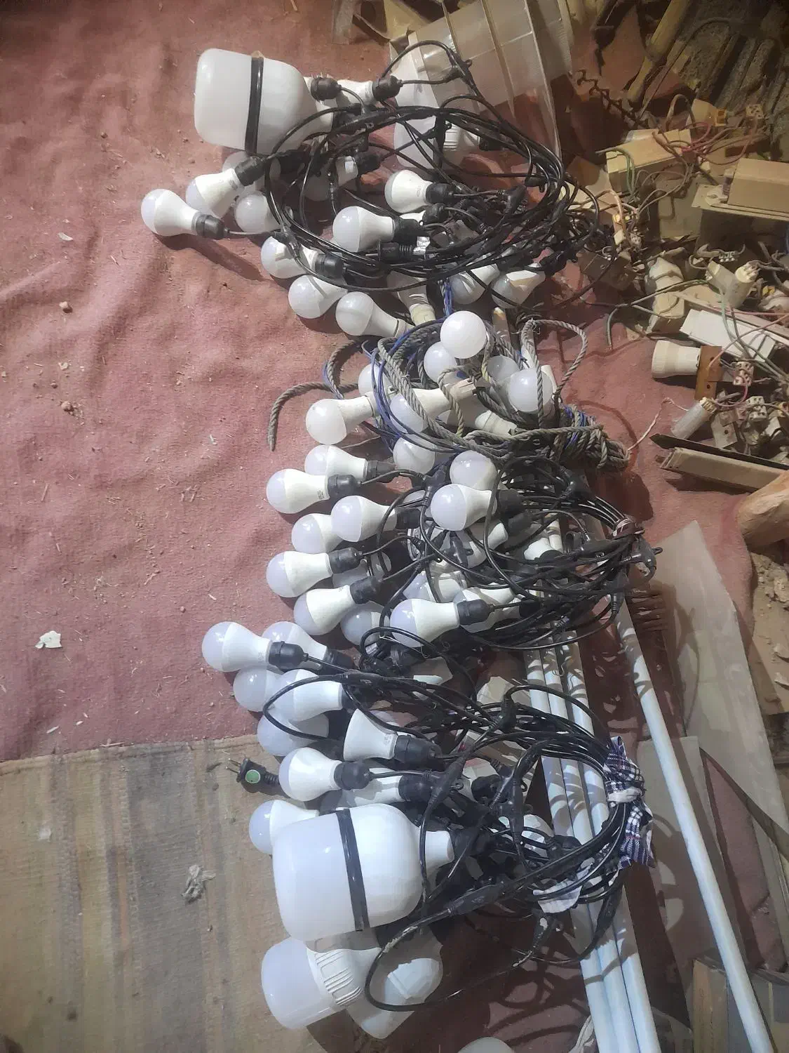 ریسه لامپ ضد آب  عروسی|ریسه و چراغ تزئینی|اصفهان, برازنده|دیوار