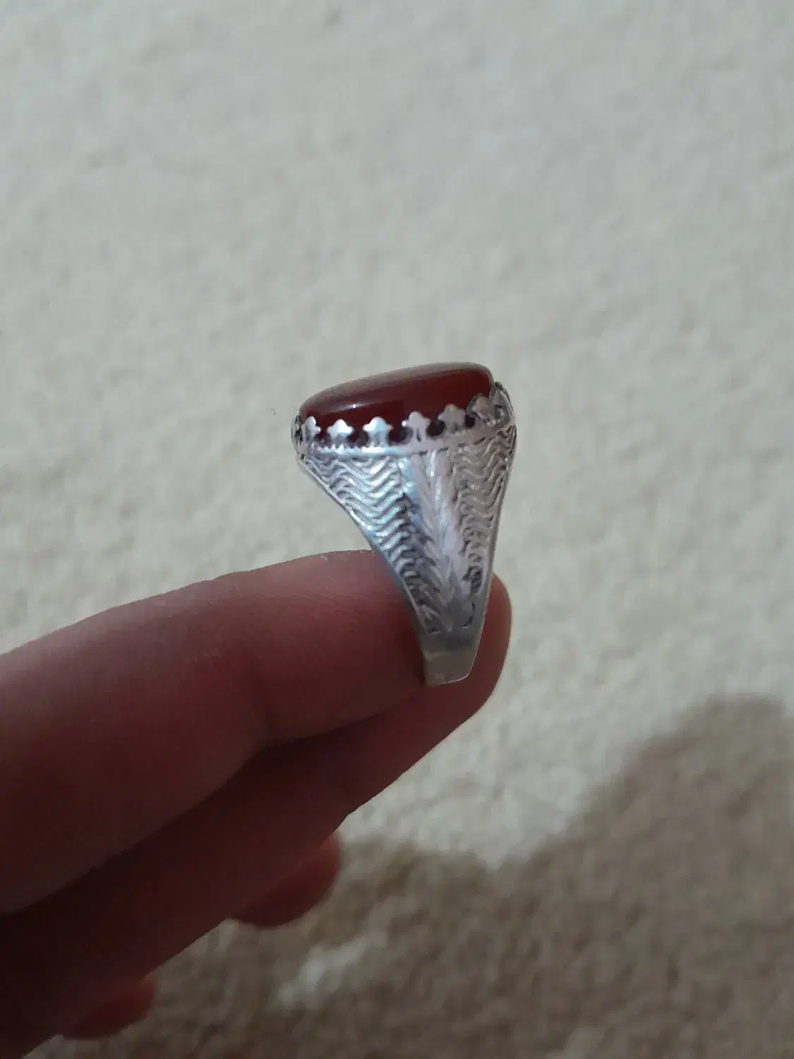 انگشترنقره اصل|بدلیجات|ایذه, |دیوار