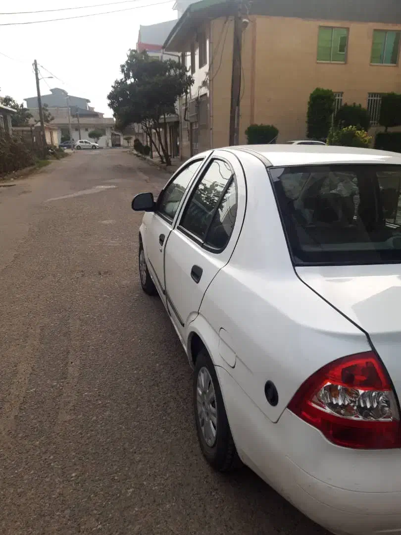 تیبا صندوق دار دوگانه سوز کارخانه مدل ۹۶|خودرو سواری و وانت|بندر انزلی, معلم|دیوار