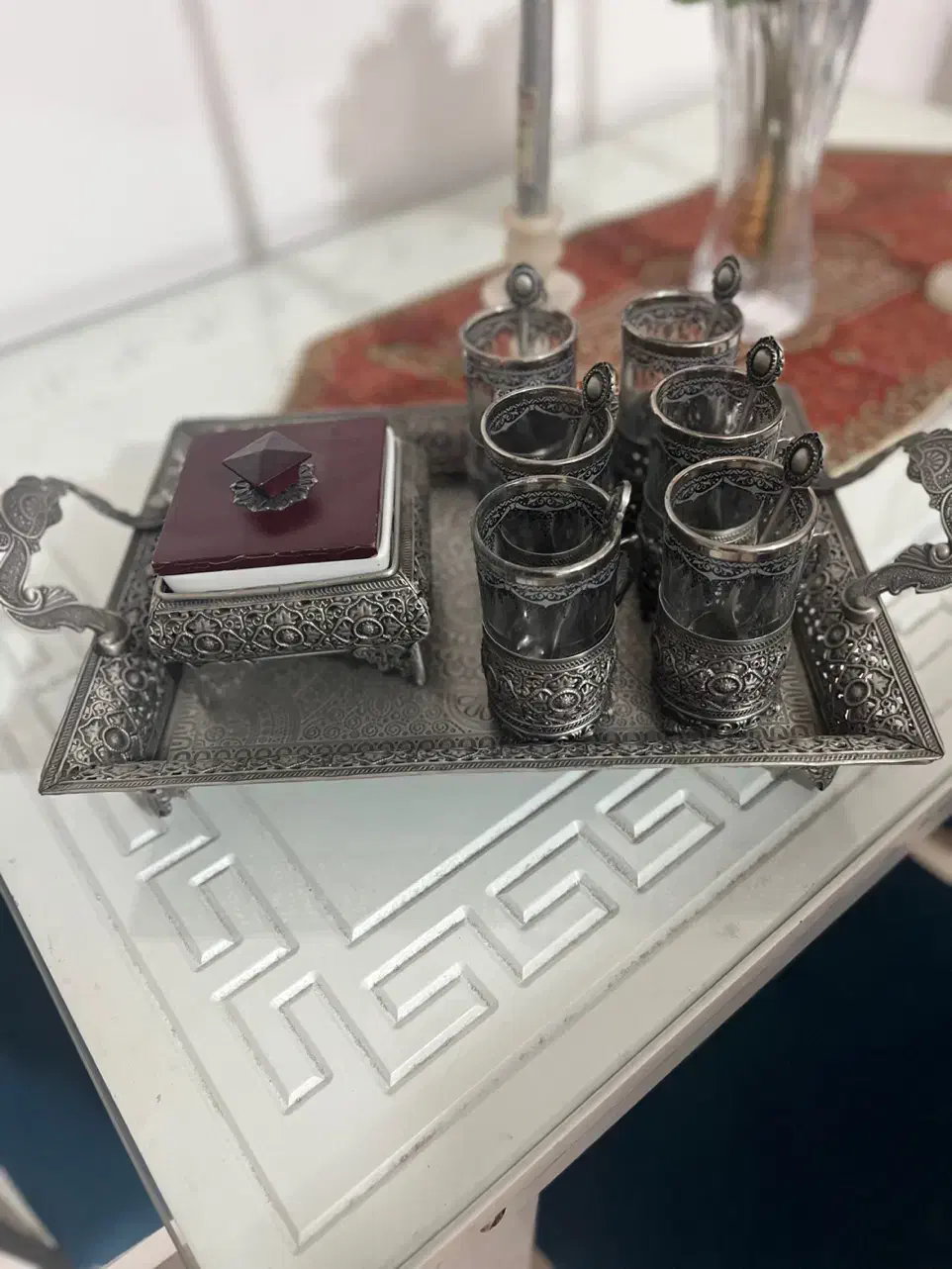 سرویس چایخوری پیوتر|ظروف سرو و پذیرایی|هشتگرد, شهرک دریا|دیوار