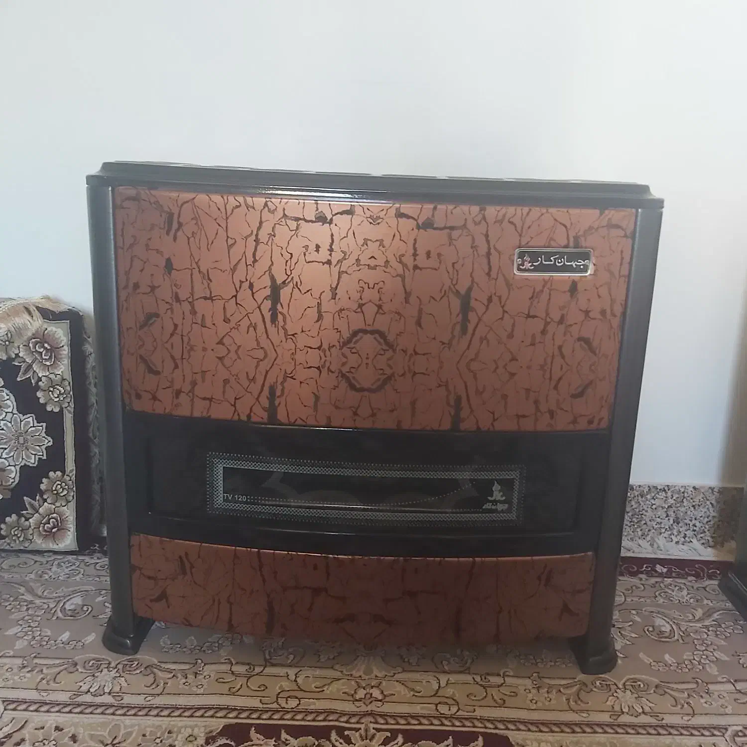 بخاری گازی در حد نو|بخاری، هیتر، شومینه|قروه, |دیوار