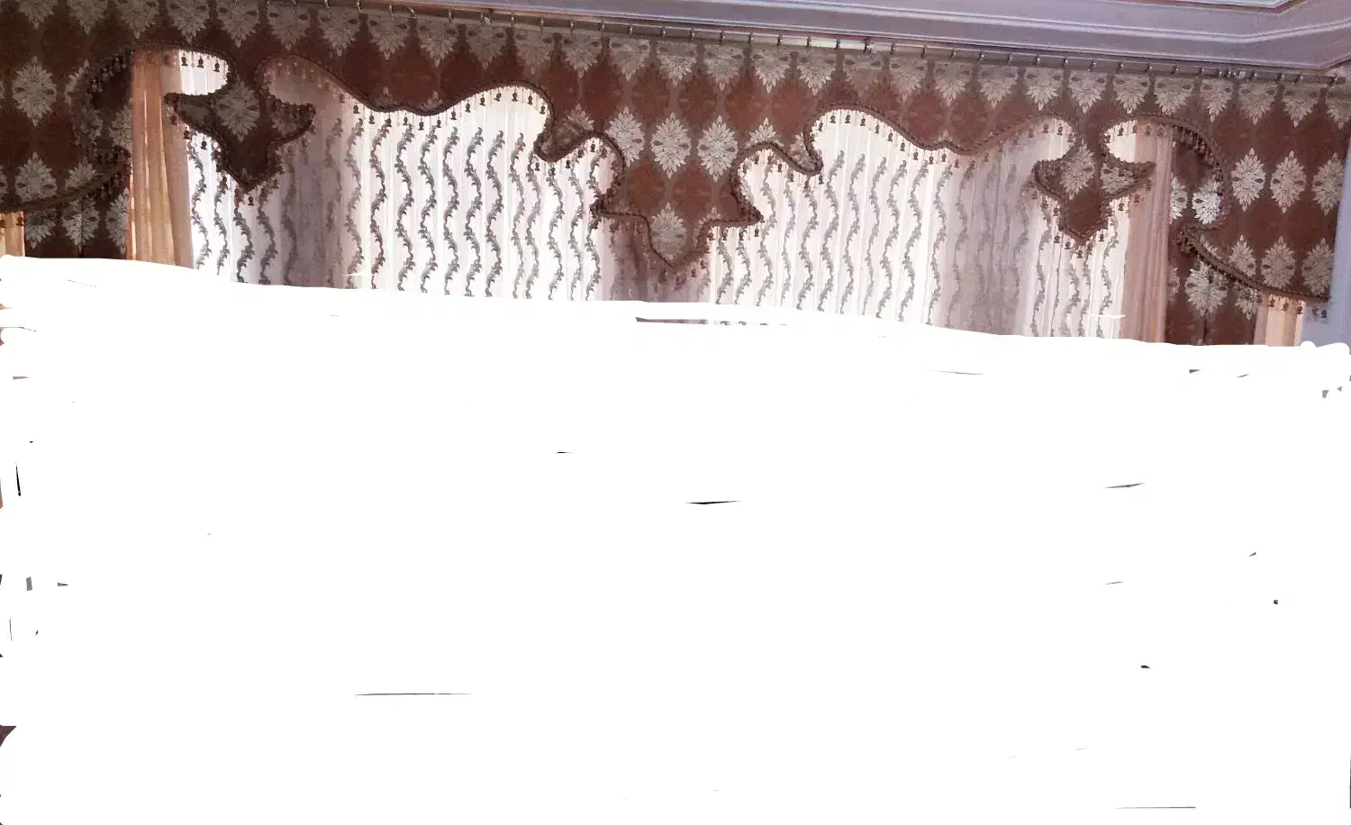 والان پرده|پرده، رانر، رومیزی|ایوان, |دیوار