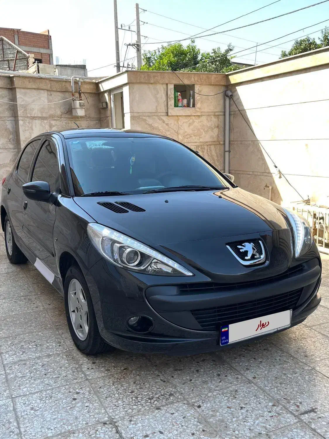 207پانا مشکی|خودرو سواری و وانت|گنبد کاووس, |دیوار