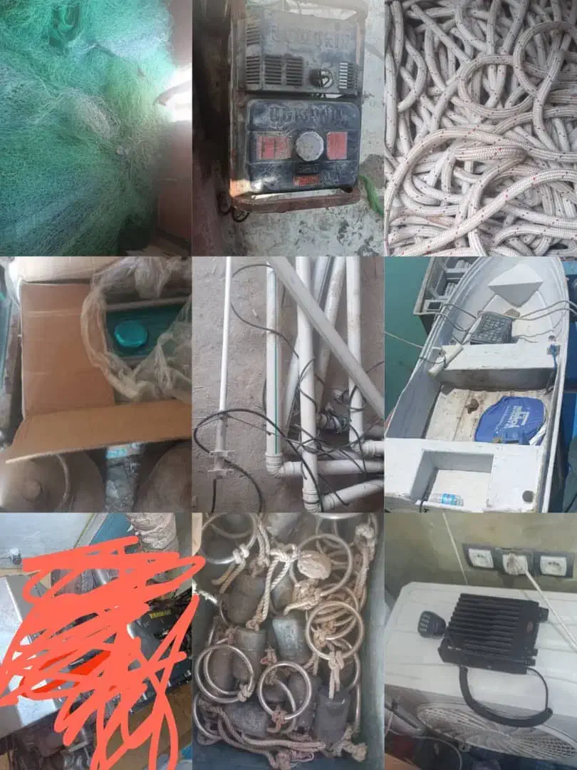 تور محاصری بلند متور قایق و متور برق و قایق ۱۴.۱۲|ماهیگیری|قشم, |دیوار