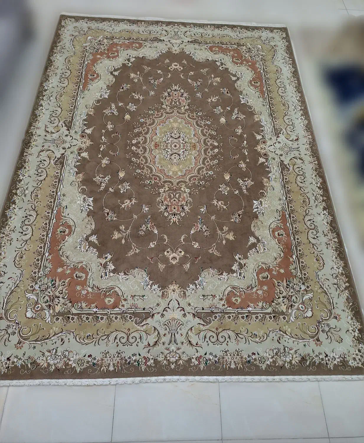 فرش کرمی ۹ متری|فرش|ارومیه, |دیوار