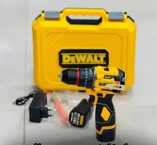 دریل شارژی براشلس پشت فلزی ضد آب دیوالت 18ولت|ابزارآلات|اهواز, پردیس دو|دیوار