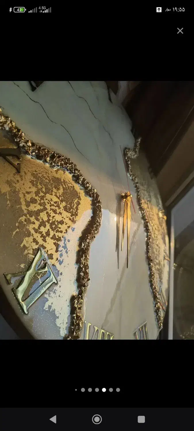 ساعت دیواری شیک|ساعت دیواری و تزئینی|تهران, مینابی|دیوار