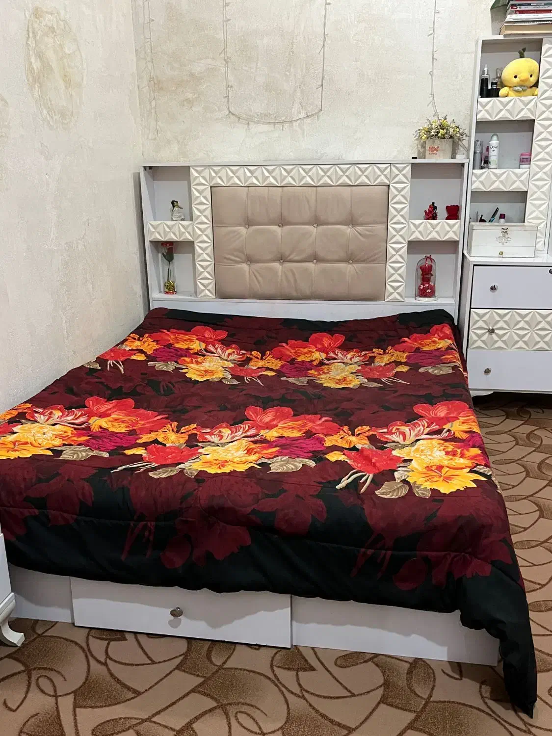 سرویس خواب|تخت و سرویس خواب|ایذه, |دیوار