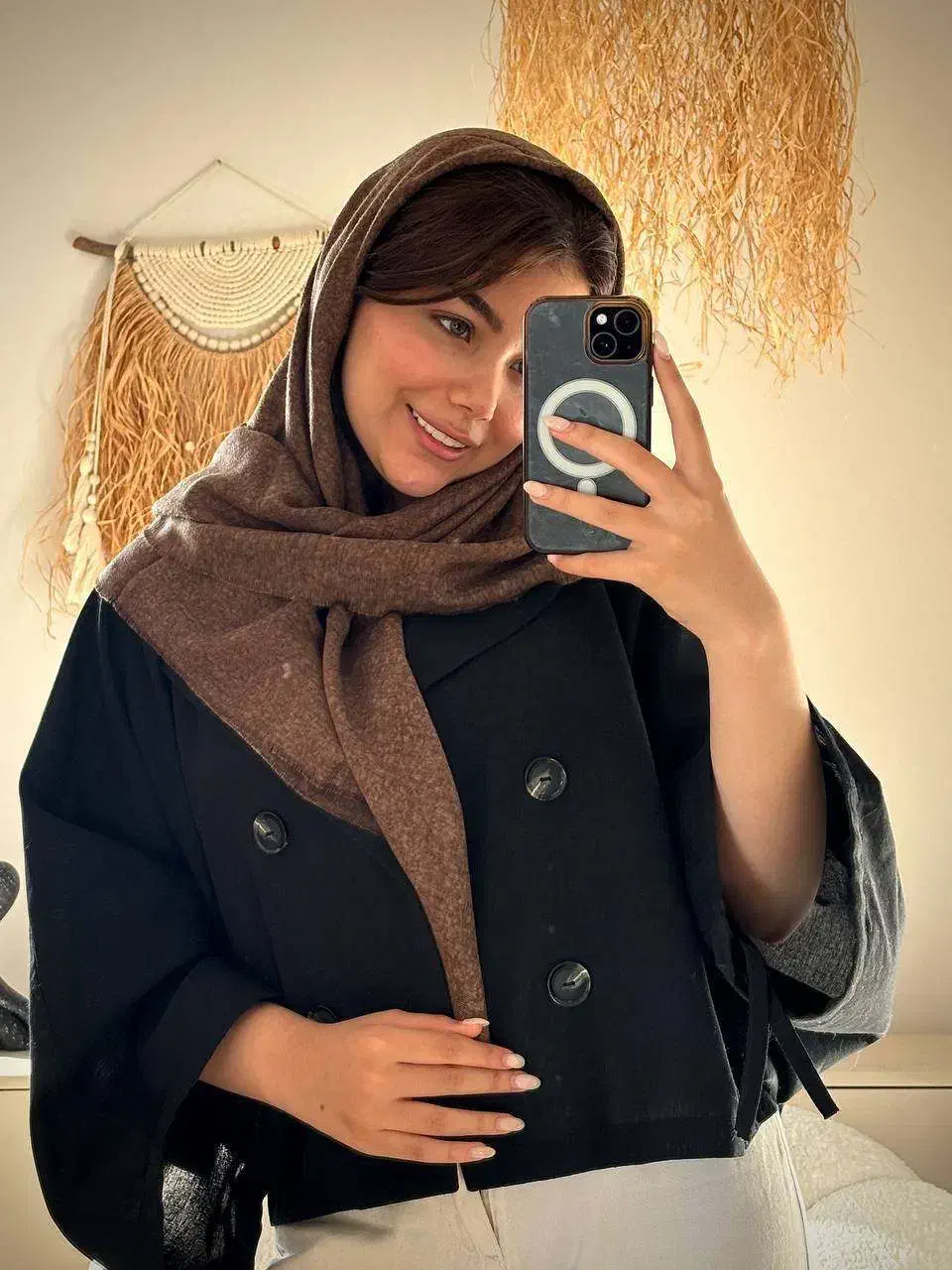 روسری کشمیر پاییزه دورریش در بیجار|لباس|بیجار, |دیوار