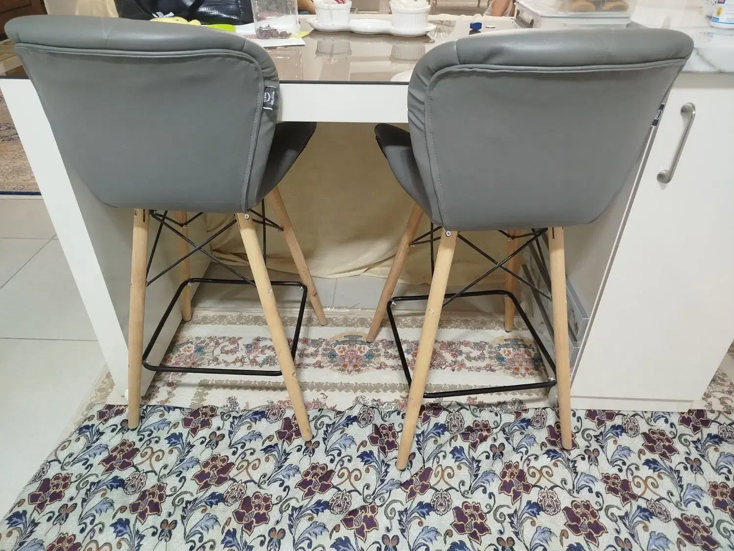 ۴ عدد صندلی کانتر|میز و صندلی غذاخوری|کرمانشاه, |دیوار