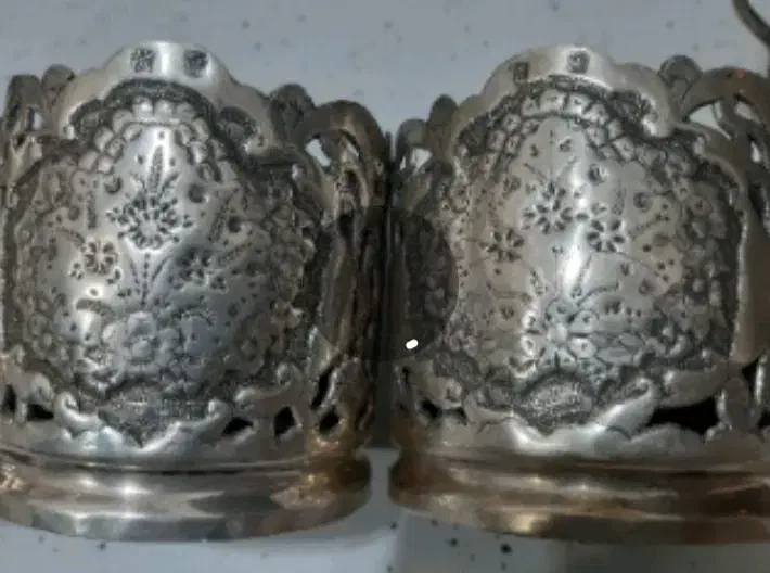 جا لیوانی نقره|کلکسیون اشیاء عتیقه|بروجن, |دیوار