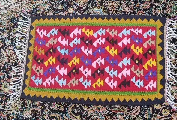 گلیم|گلیم، جاجیم، گبه|زنجان, |دیوار