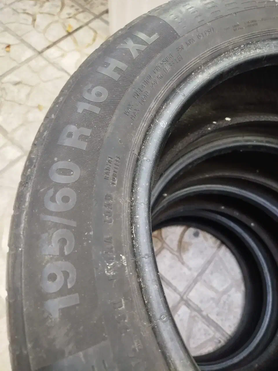 لاستیک کنتیننتال 195/60/16|قطعات یدکی و لوازم جانبی|تهران, دزاشیب|دیوار