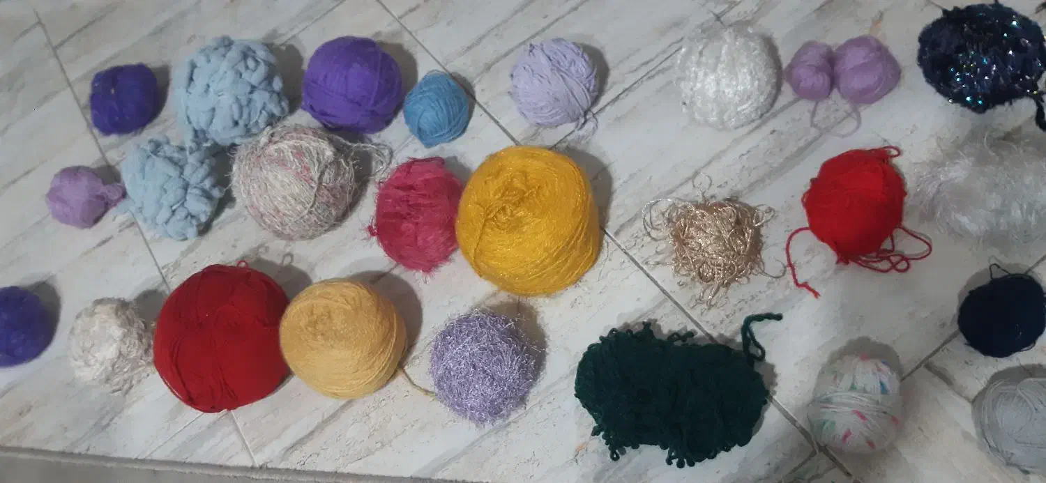 نخ کاموا وشاین دار|لوازم خیاطی و بافتنی|تهران, افسریه شمالی|دیوار