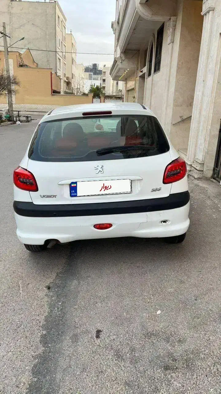 206 تیپ ۵ ۹۳|خودرو سواری و وانت|شیراز, محراب|دیوار