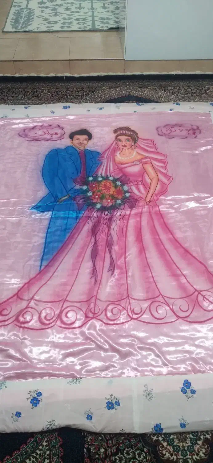 لحاف پشمی نو اصلا استفاده نشده دونفره|رختخواب، بالش، پتو|مشکیندشت, |دیوار