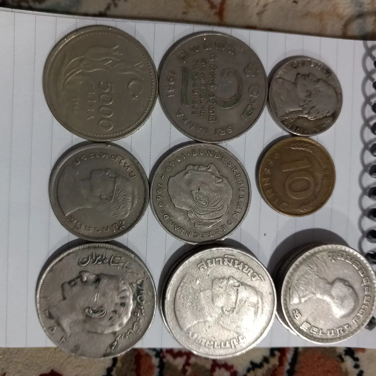 سکه خارجی|کلکسیون سکه، تمبر، اسکناس|کرمانشاه, |دیوار