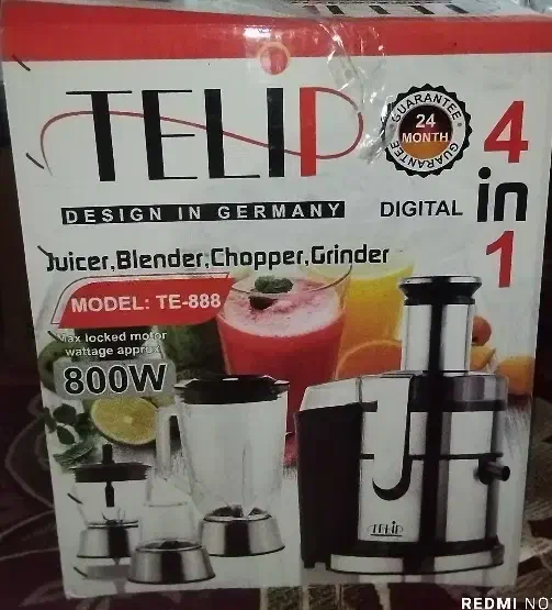 فروش فوری آبمیوه گیری 4 کاره لمسی نو و پلمپ|خردکن، آسیاب، غذاساز|مینودشت, |دیوار