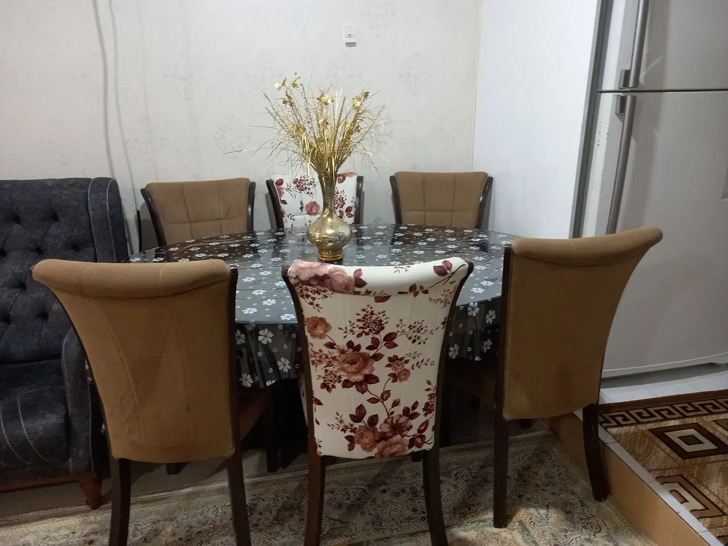 میز نهار خوری شش نفره|میز و صندلی غذاخوری|بندرعباس, |دیوار