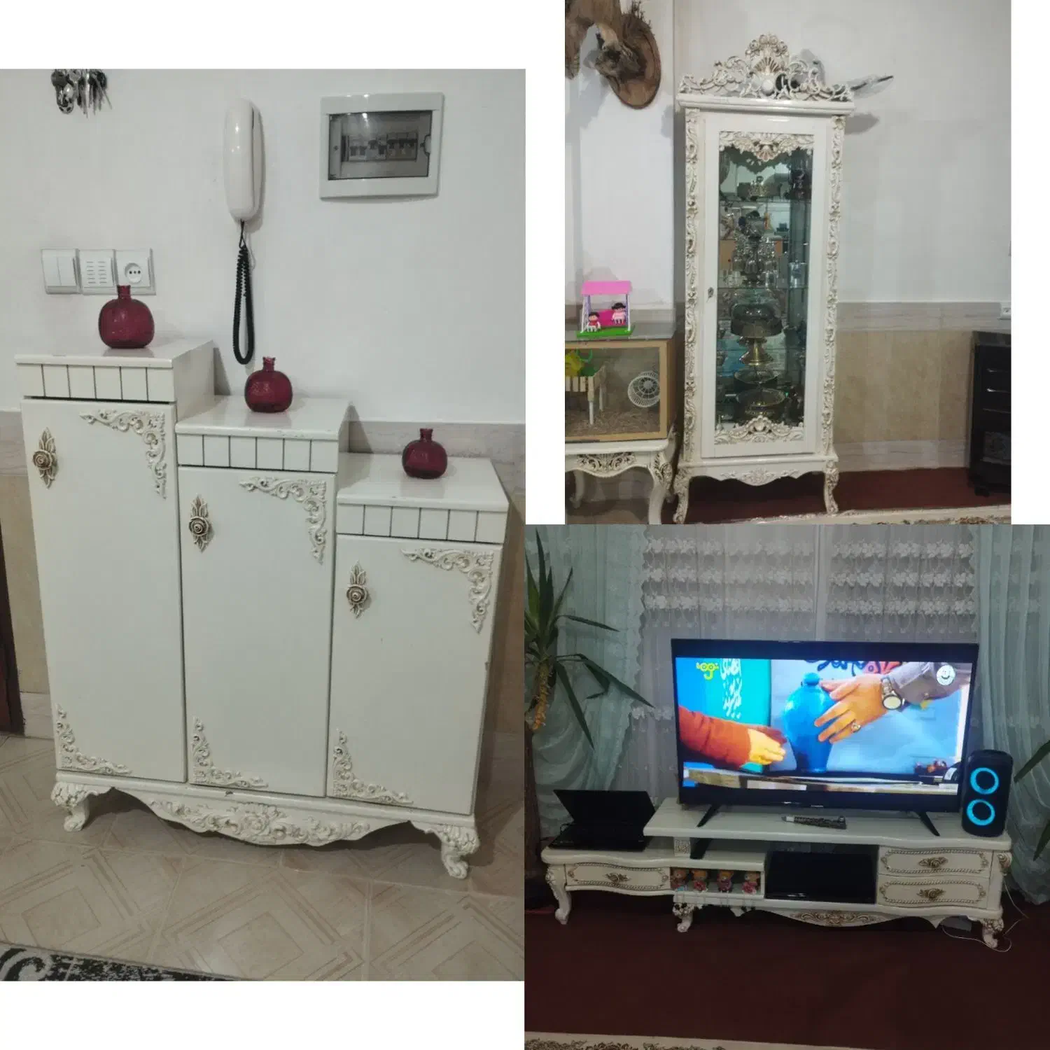 سرویس چوب کامل|میز و صندلی غذاخوری|میامی, |دیوار