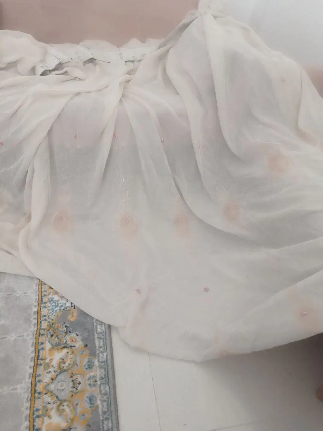 دوتا پرده بزرگ فقط 700تومن|پرده، رانر، رومیزی|کوهدشت, |دیوار