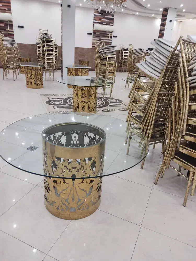 صندلی شیواری آبکاری طلایی|عمده‌فروشی|تهران, جوادیه تهرانپارس|دیوار