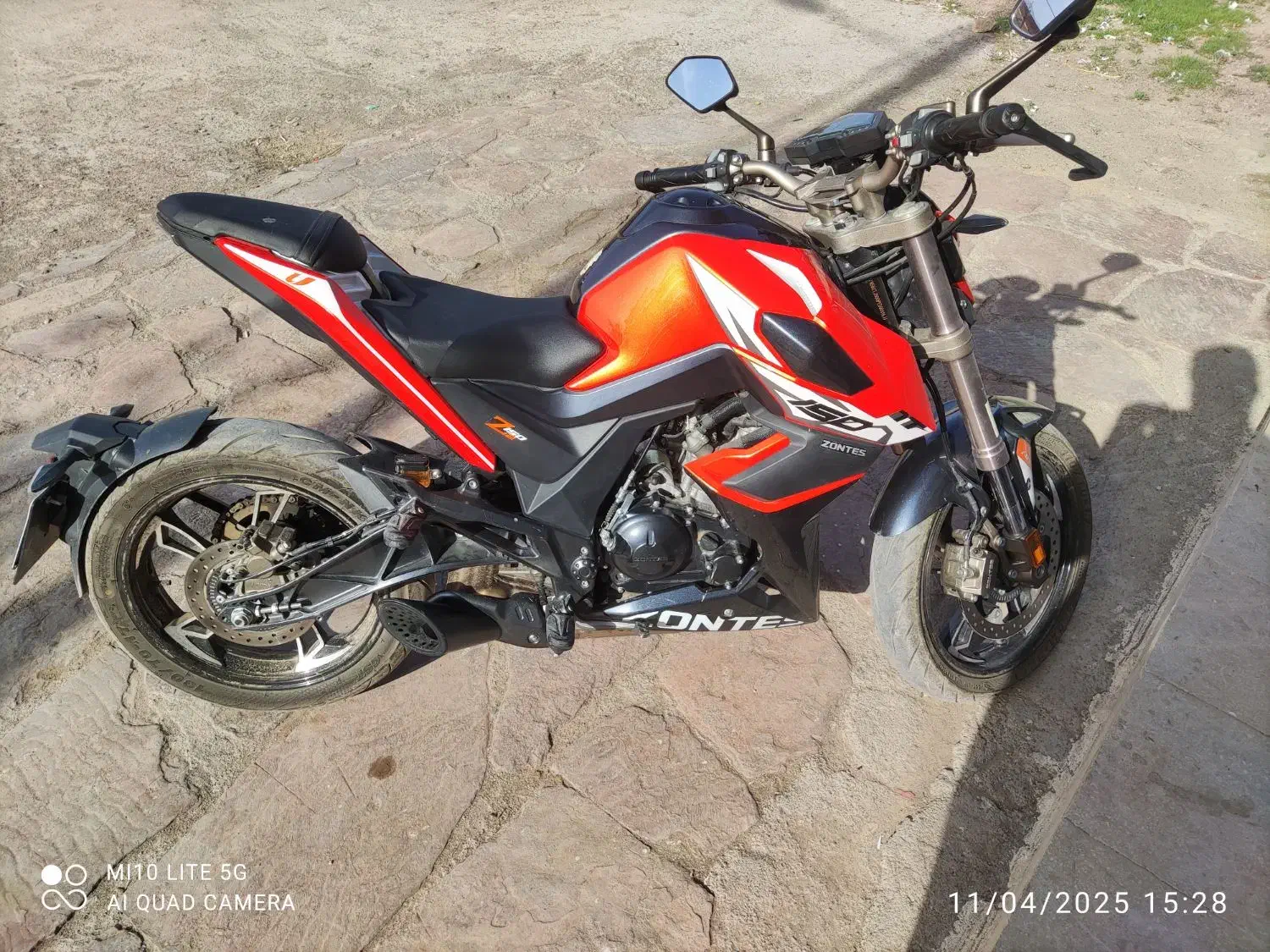 موتورسیکلت زونتس z2u مدل ۱۴۰۲|موتورسیکلت|ملکآباد, |دیوار