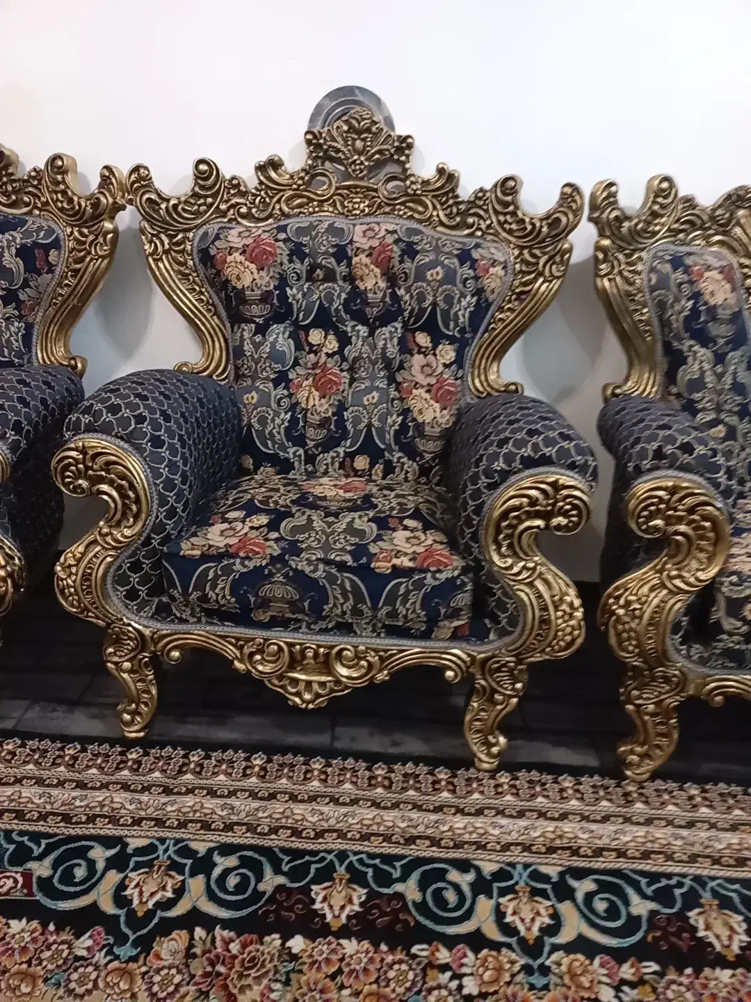 مبل ۹نفره با عسلی|مبلمان خانگی و میز عسلی|مشگین شهر, |دیوار