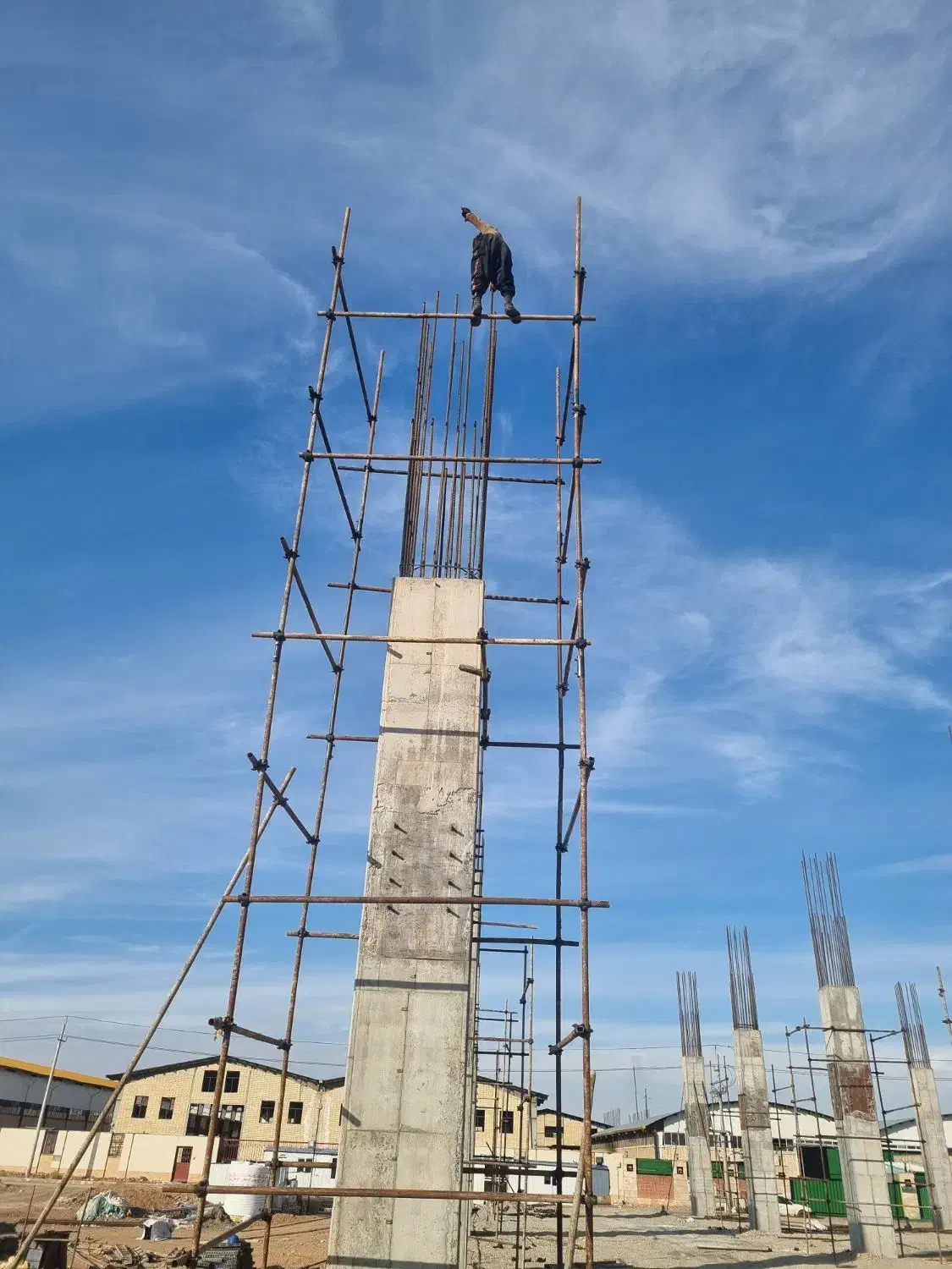 داربست فلزی|استخدام معماری، عمران و ساختمانی|قم, نیروگاه|دیوار